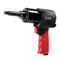 SLAIR LONG ANVIL 1/2" AIR IMPACT WRENCH- 881NM, HANDLE EXHAUST, ALUMINUM WITH RUBBER