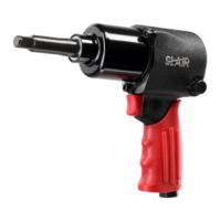 SLAIR 1/2" AIR IMPACT WRENCH- 881NM, HANDLE EXHAUST, ALUMINUM WITH RUBBER